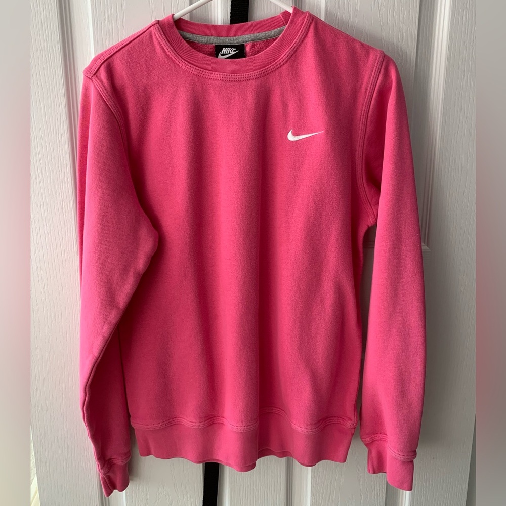Nike Oversized Comfy Hot Pink Crewneck size s